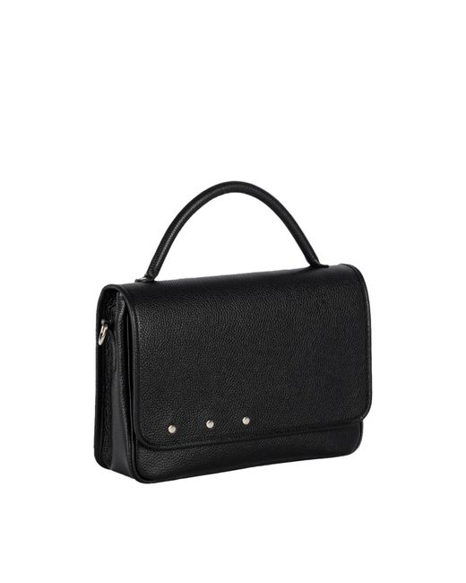Laura Olaru Black Anna Leather Bag