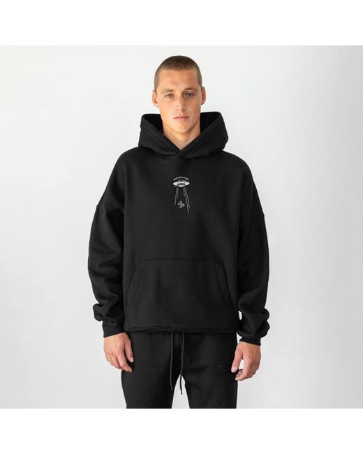 Dont Eat the Homies Black Alien Hoodie