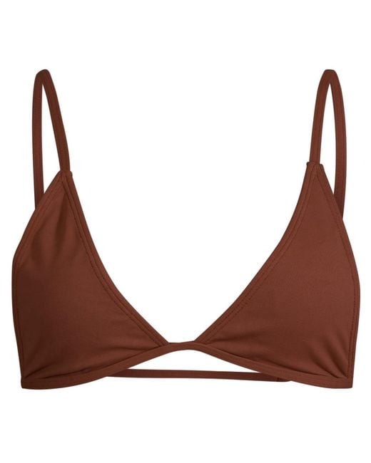 Minimale Animale Brown Mirage Bikini Top