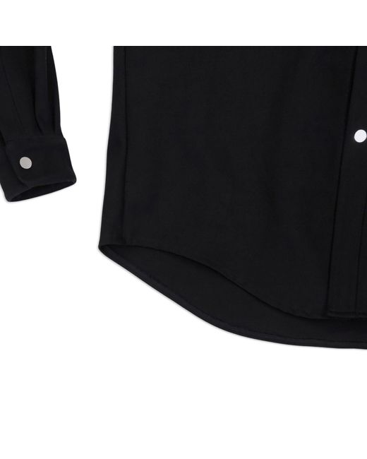 Bradford Row Black Oxylus Button Up Shirt for men
