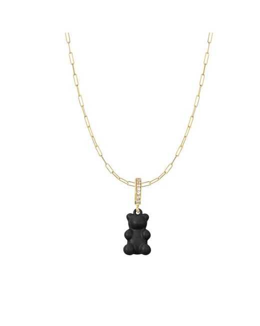 Adriana Pappas Designs Metallic Dainty Chain Gummy Necklace
