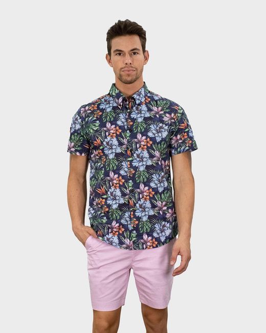 Lords of Harlech Multicolor Tim Colorful Floral for men