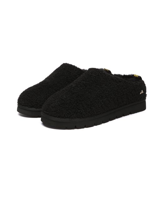 EverAu Australia Black Snipe Plush Ankle Slippers