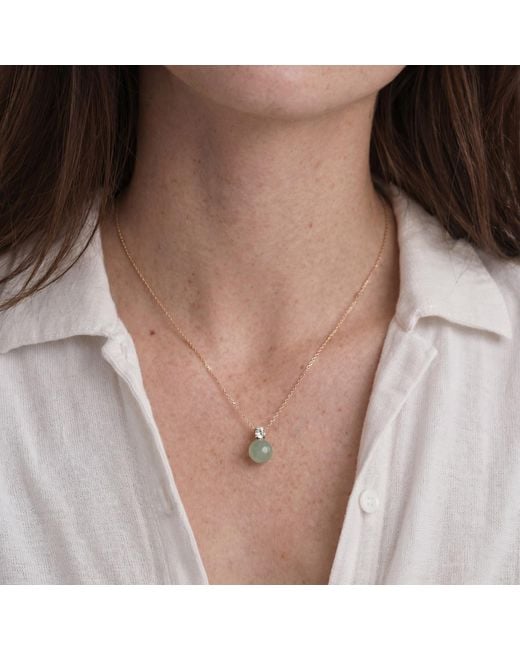 seree Green Esther Jade Necklace