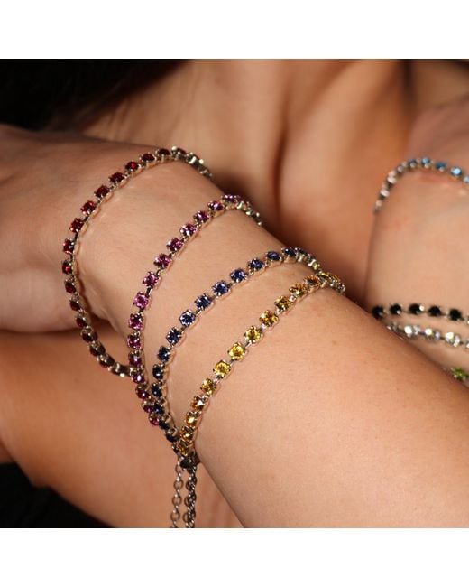 Vicki Sarge Black The Tennis Bracelet