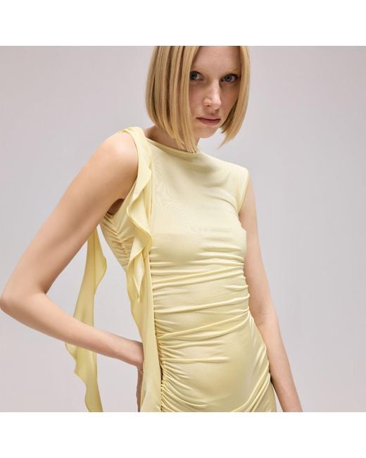 Herfetch Yellow Kendall Dress-Butter