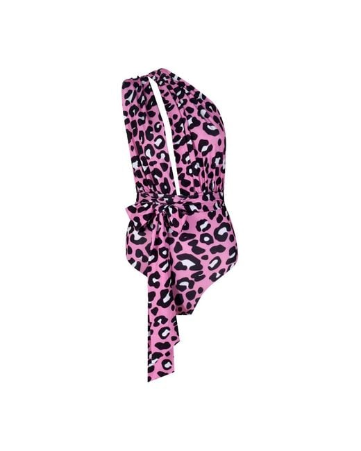 Nur Karaata Purple Leo Swimsuit