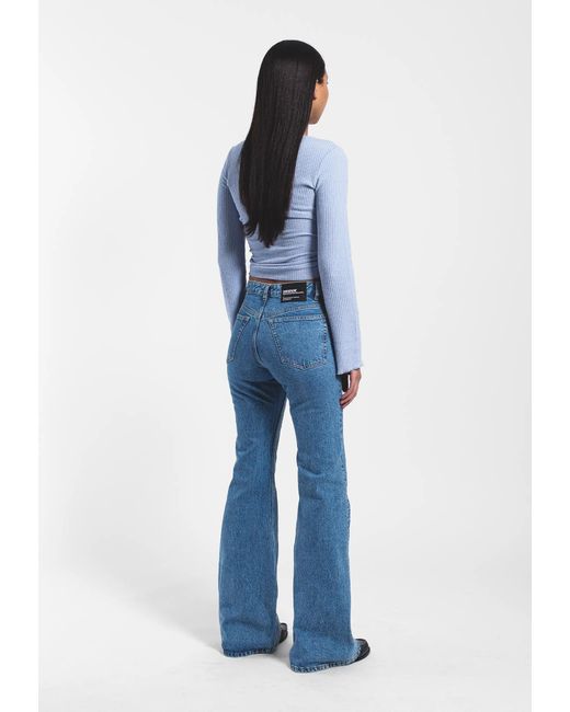 Dr. Denim Blue Elba Mid Bootcut