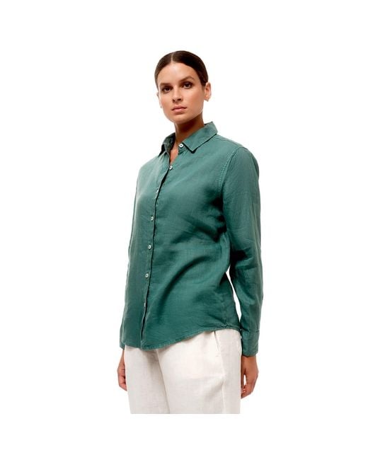 Haris Cotton Brown Neutrals Solid Linen Shirt With Long Sleeved Beach Sand