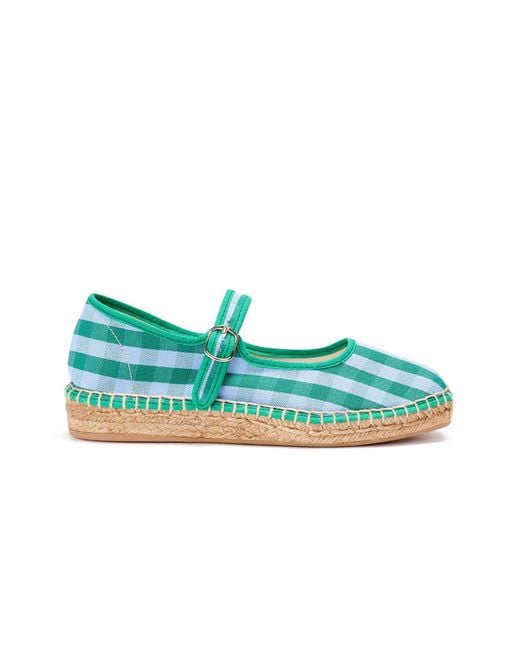 Naguisa Green Espadrilles