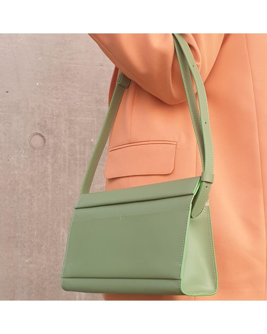 godi. Green The Christy Handmade Adjustable Shoulder Bag