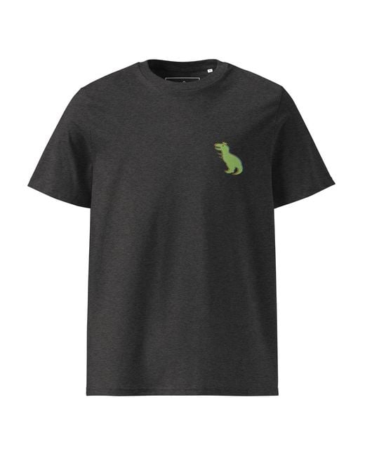 Anchor and Crew Black Heather T-Rex Snap Dancin' for men