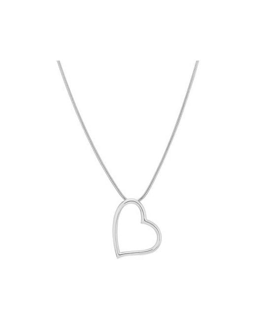 Gold & Honey Metallic Classic Heart Necklace