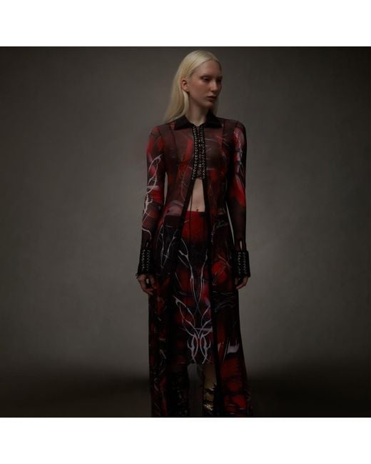 Paloma Lira Red Scars Top