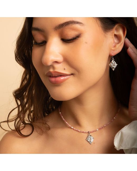Seven Saints Metallic Aquarius Vintage-Style Dangle Earrings, Plated
