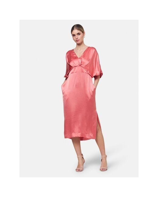 Helen Mcalinden Pink Eabha Coral Rose Dress