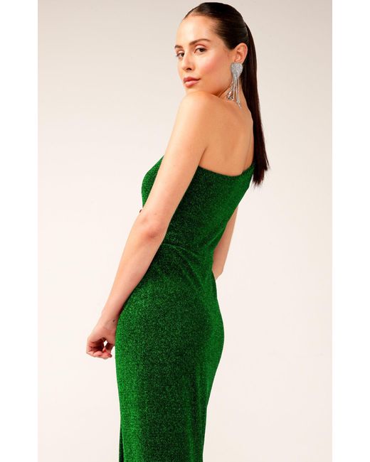 SACHA DRAKE Green Valedictory Dress In Emerald