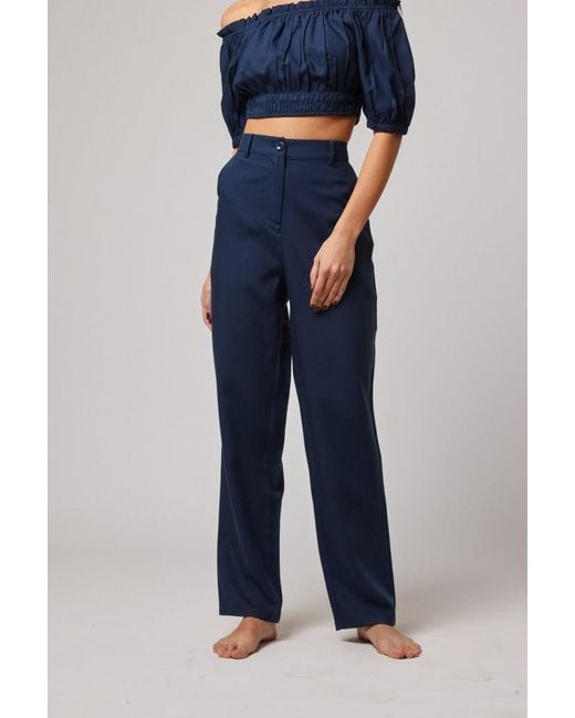Ashita Fernandes Blue Umang Trouser