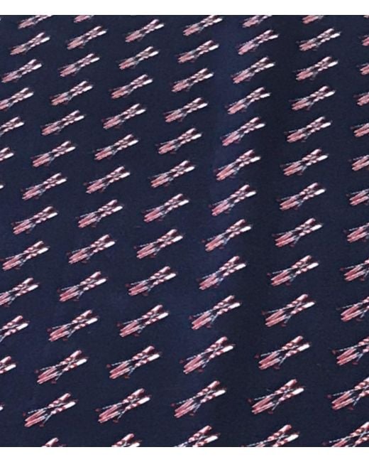 Lazyjack Press Blue Après Ski Tie for men