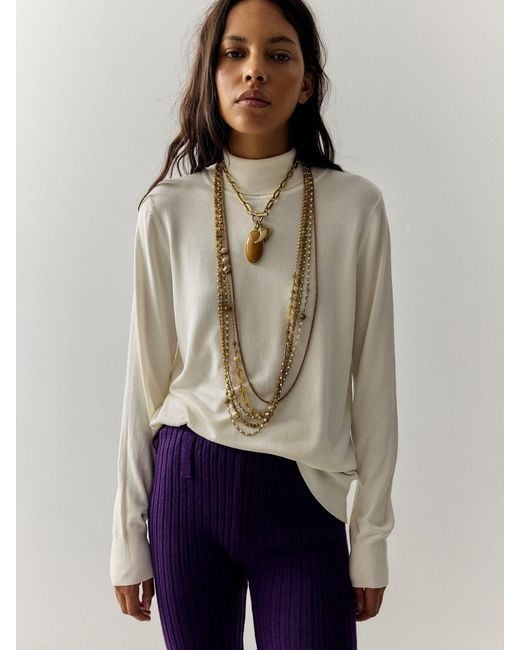 Sita Nevado Metallic Big Lulu Necklace