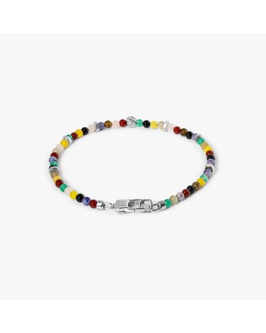 Tateossian Metallic Nodo Semi-Precious Bracelet for men