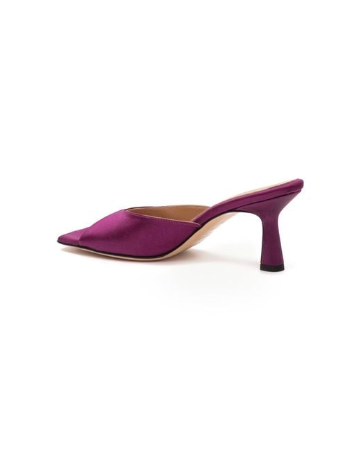 Miyana Berlin Purple Leva Mules