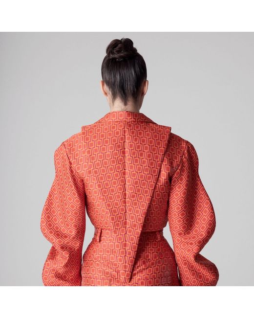 Psychedelic Overdose. Red Mushroom Jacket
