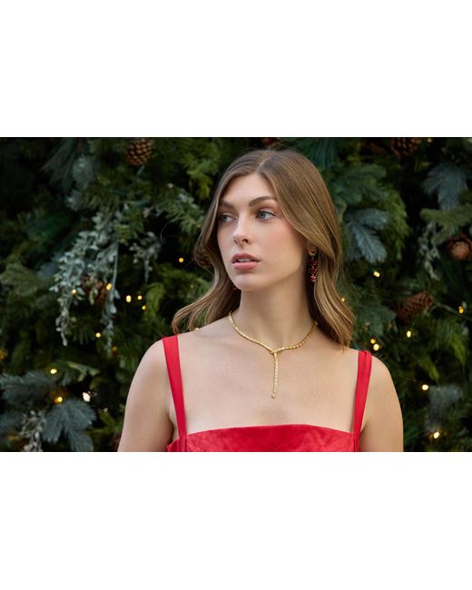 Adriana Pappas Designs White Crystal Slither Choker