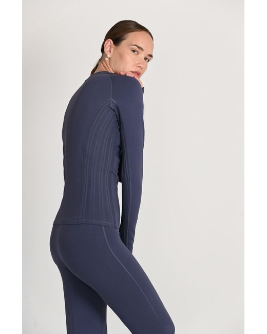 The Koozy Blue Montebello Long Sleeve Top