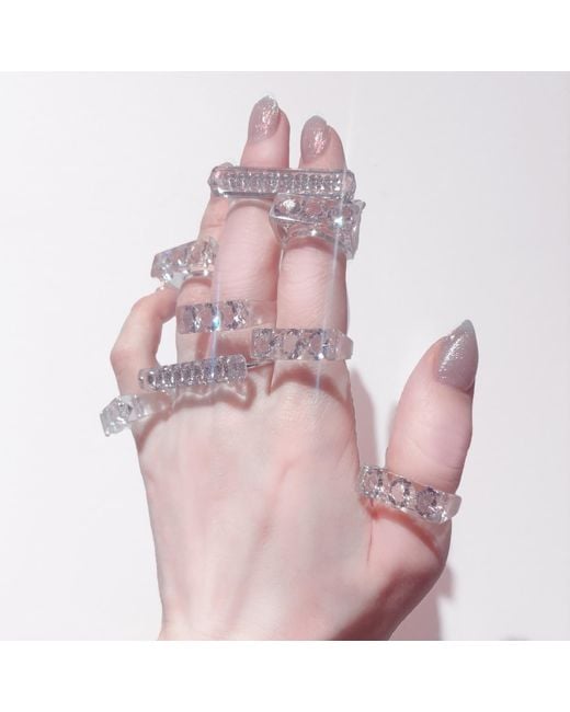 Iostudio Metallic W-Ring Luminous