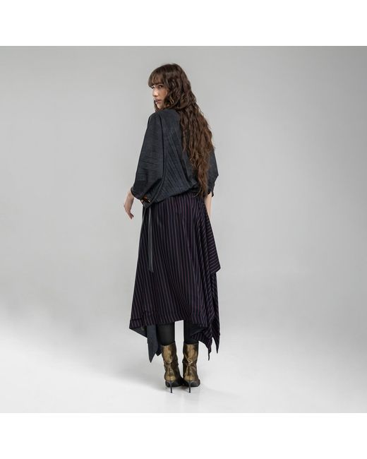 ARTISTA Black Fresh Lane Reverse Skirt