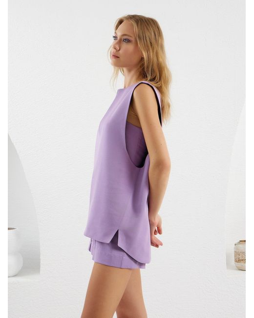 Lumina Eligma Blue The Pear Shirt