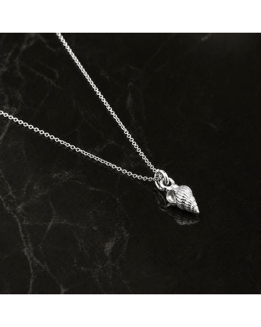 Mother Nature Jewelry Metallic Sea Shell Pendant, Handmade Minimalist Necklace