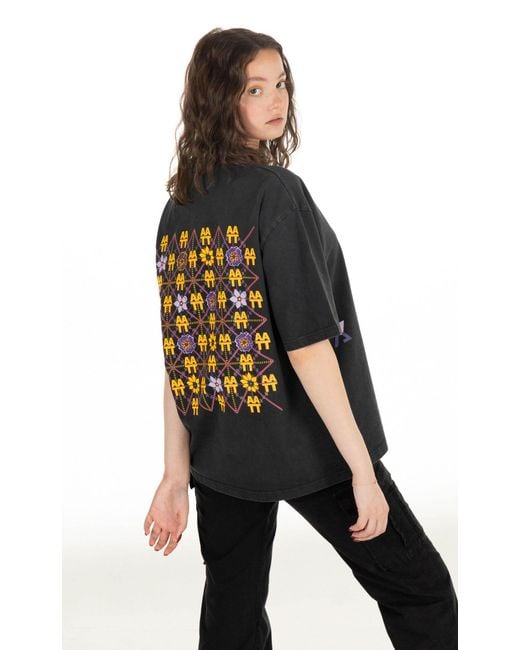 Achilles and the Tortoise Blue Pattern Tee Stone for men