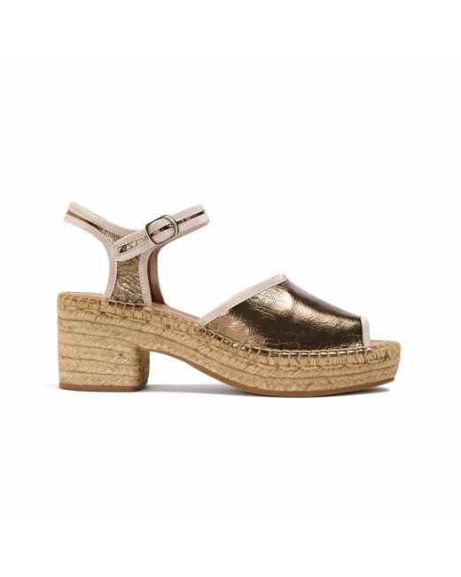 Naguisa Metallic Espadrilles