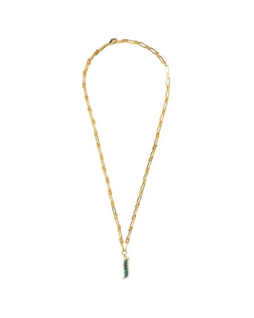 Lila Rasa Metallic Link Necklace