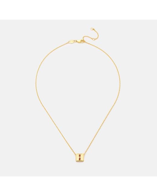 Kouree Metallic 'This Too Shall Pass' Necklace Pendant Charm