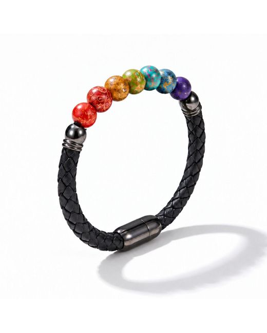 Yieon Black Lucky Charm Lacquer Bracelet