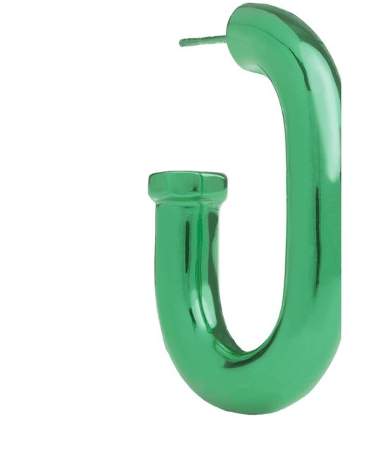 Lavani Jewels Green Mercedes Hoops