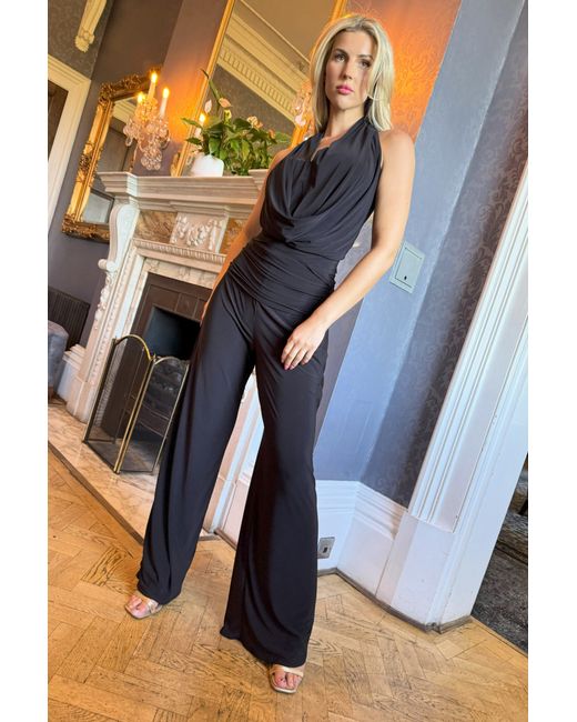 Atom Label Black Barium Jumpsuit
