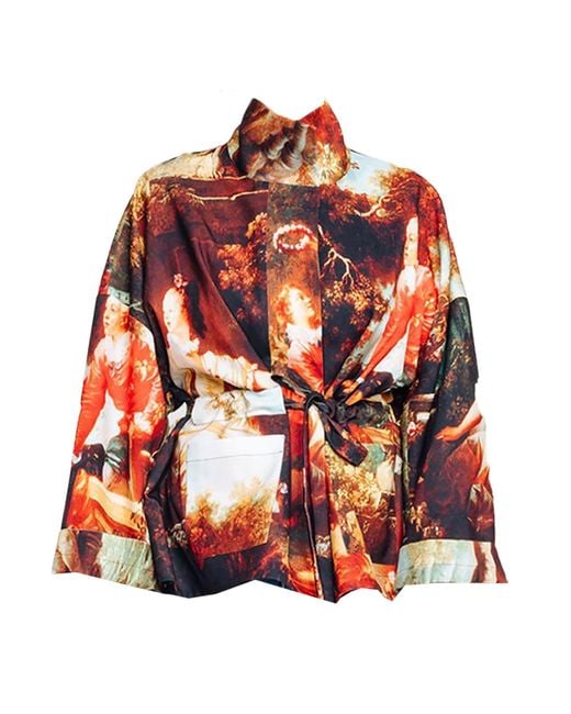 Maxjenny Red Square Boxy Jacket