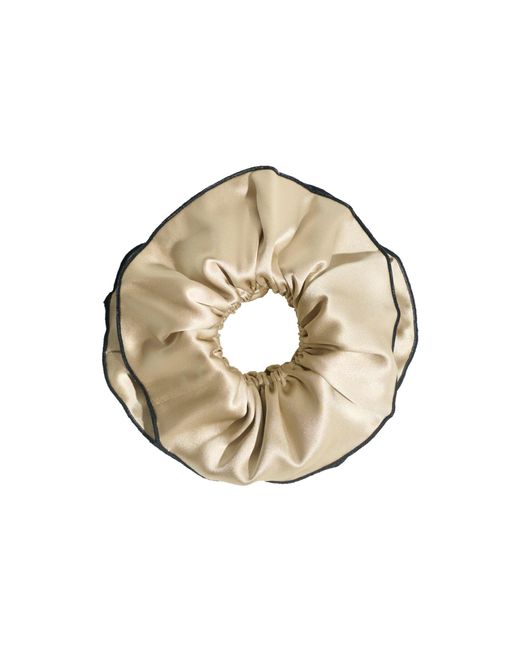 Lost Pattern Metallic Maxi Flower Double-Layer Oversized Silk Scrunchie