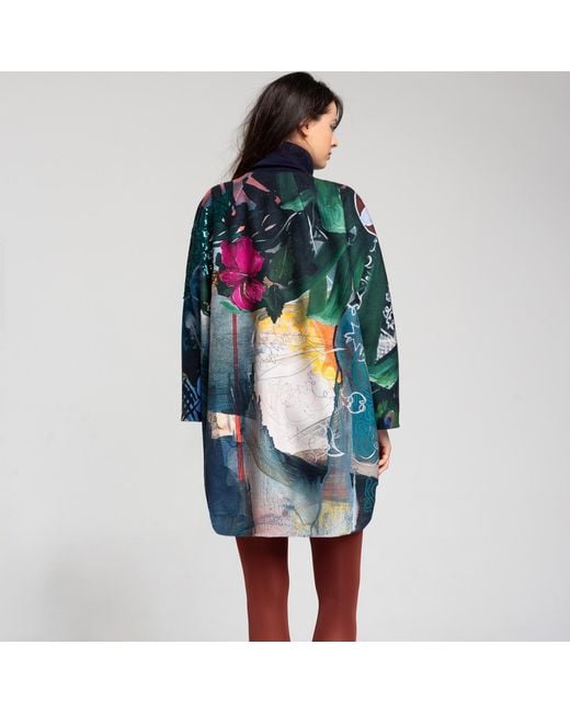 ARTISTA Blue Forest Short Coat