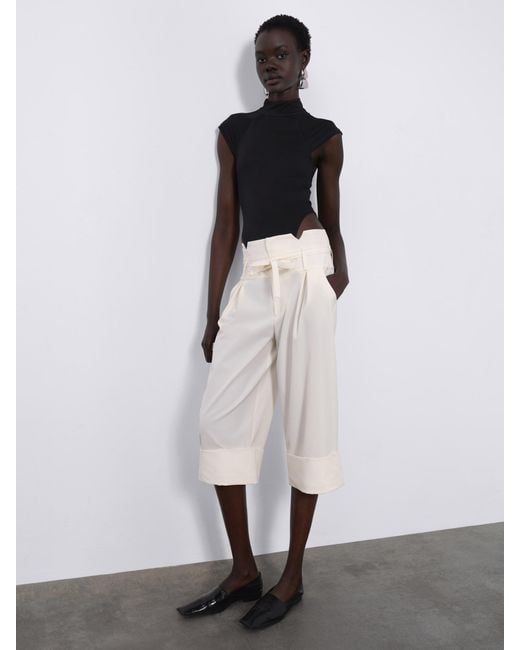 Sélone Black Arin High-Neck Bodysuit