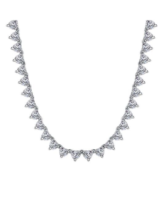 Viviana Halil Metallic The Mon Amour Premium Zirconia Necklace