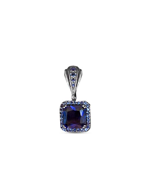 SALLY SKOUFIS Blue Rebel Pendant Sapphire for men