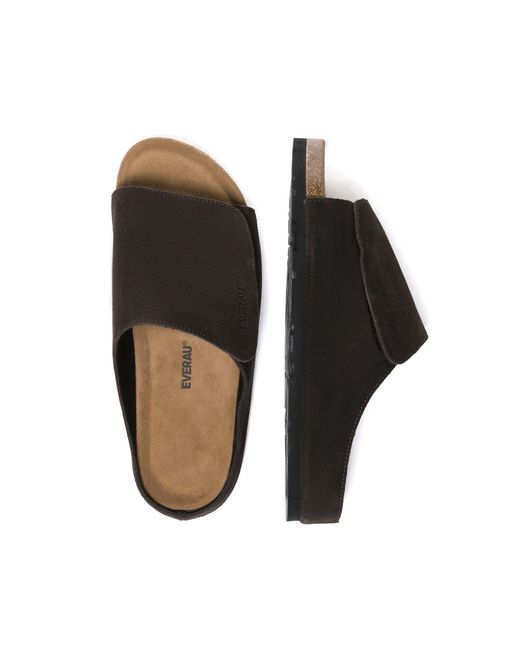 EverAu Australia Black Jacky Leather Sandals