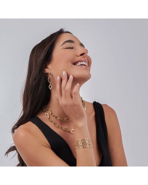 Myrto Katramadou Jewellery Metallic Harmony Matte Earrings