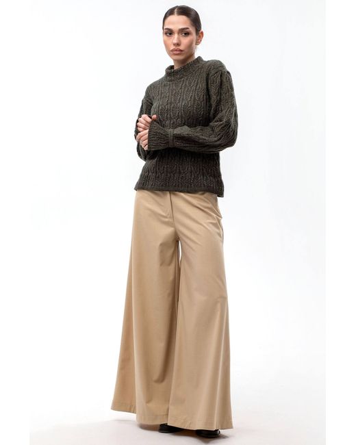 Maison Bogomil Gray Cable Knit Sweater