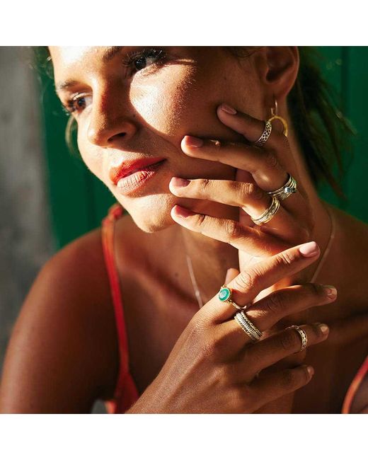 Charlotte's Web Jewellery Green Sundar Ring